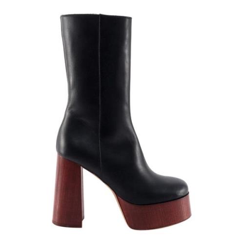 Ankle Boots Gia Borghini , Black , Dames