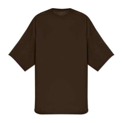 T-shirt Tommy Rick Owens , Brown , Heren