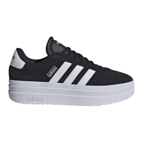 Court Bold Suede Sneakers Adidas , Black , Dames