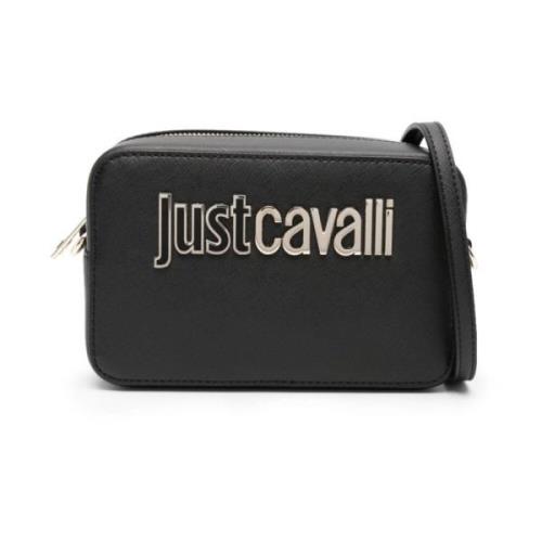 Zwarte schoudertas voor vrouwen Just Cavalli , Black , Dames