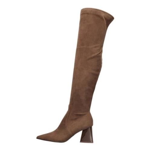 Laarzen Bruin Steve Madden , Brown , Dames