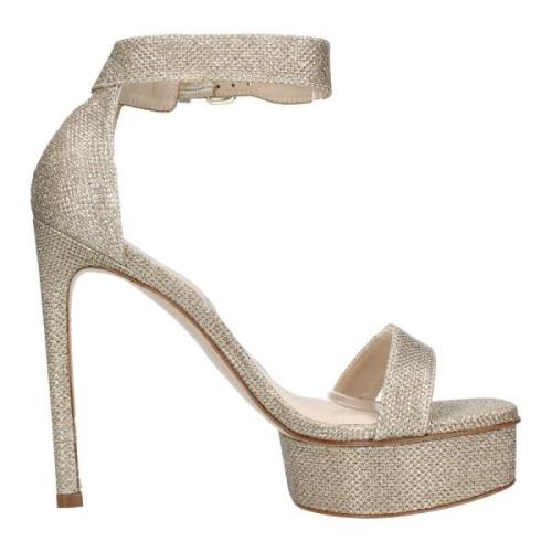 Sandalen Grijs Stuart Weitzman , Gray , Dames