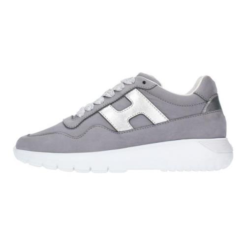 Sneakers Grijs Hogan , Gray , Dames