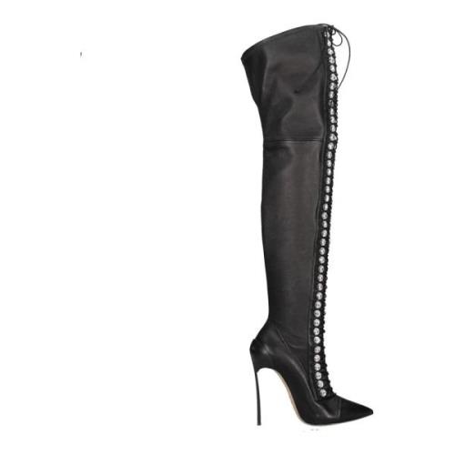 Laarzen Zwart Casadei , Black , Dames