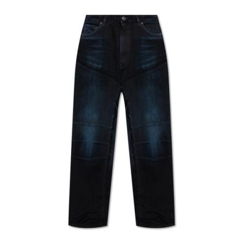 Jeans met vintage-effect Balenciaga , Blue , Heren