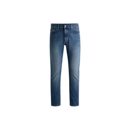 Stijlvolle Denim Jeans voor Mannen Boss Orange , Blue , Heren