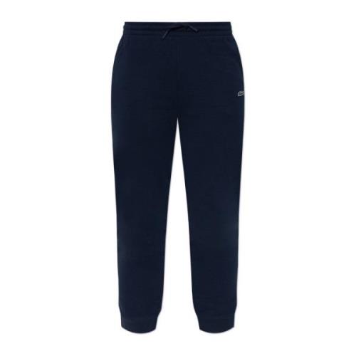 Sweatpants met logo Lacoste , Blue , Dames