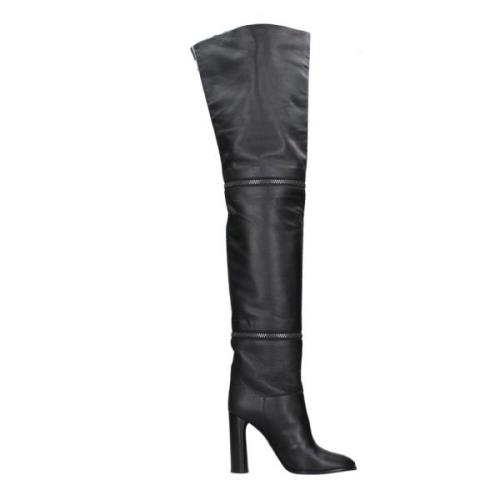 Laarzen Zwart Casadei , Black , Dames