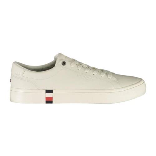 Witte sneakers voor heren met contrasterende details Tommy Hilfiger , ...