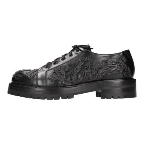 Platte schoenen Zwart Versace , Black , Heren