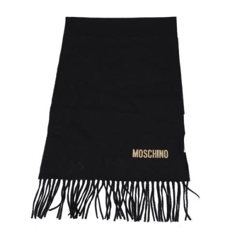 Sjaals Zwart Moschino , Black , Unisex