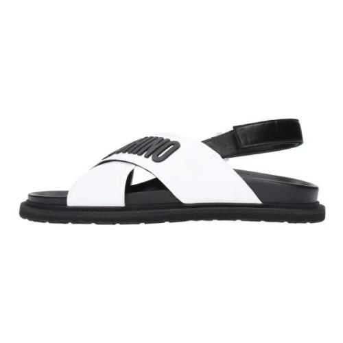 Sandalen Wit Moschino , White , Dames