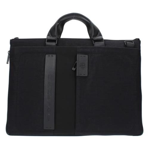 Tassen.. Zwart Piquadro , Black , Heren