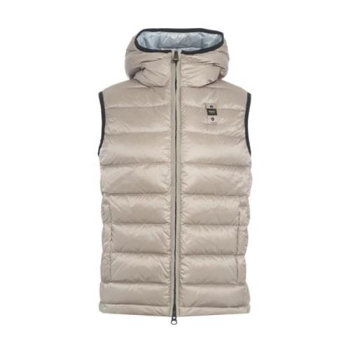 Grijze Vest voor Mannen Aw24 Blauer , Gray , Heren