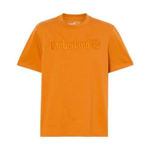 Klassieke korte mouw T-shirt Timberland , Yellow , Heren