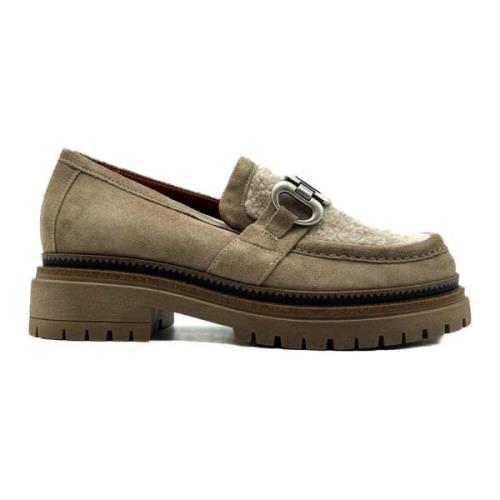 Beige Loafers Mjus , Beige , Dames