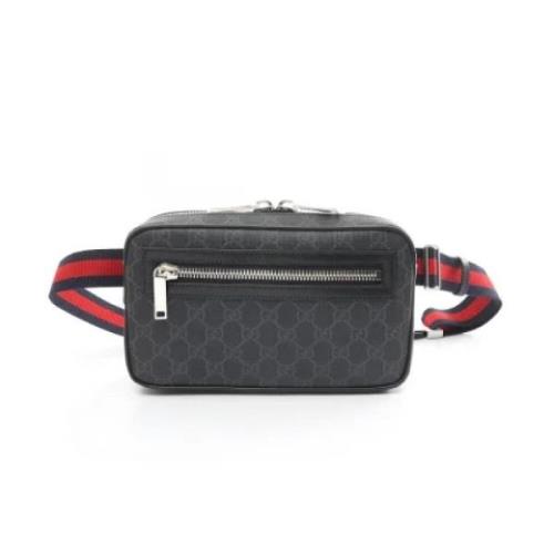 Pre-owned Leather gucci-bags Gucci Vintage , Black , Heren