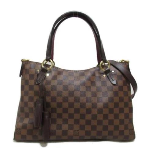 Pre-owned Fabric louis-vuitton-bags Louis Vuitton Vintage , Brown , Da...