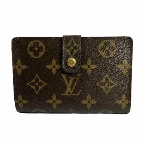 Pre-owned Canvas wallets Louis Vuitton Vintage , Brown , Dames