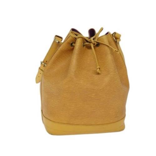 Pre-owned Leather louis-vuitton-bags Louis Vuitton Vintage , Yellow , ...