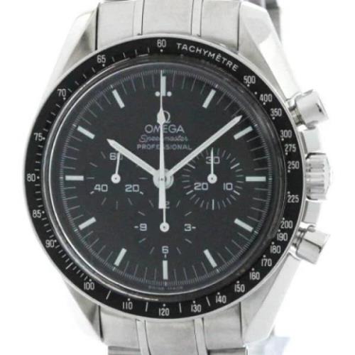 Pre-owned Stainless Steel watches Omega Vintage , Black , Heren