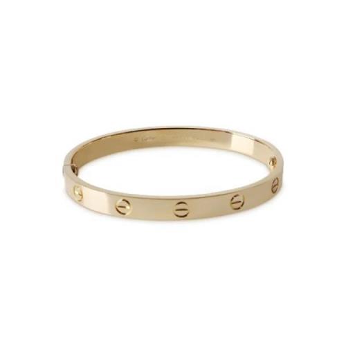 Pre-owned Yellow Gold bracelets Cartier Vintage , Yellow , Dames