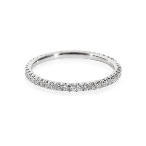 Pre-owned White Gold rings Cartier Vintage , Gray , Dames