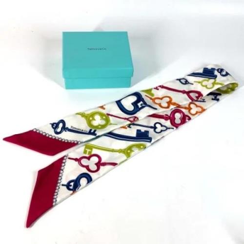 Pre-owned Silk scarves Tiffany & Co. Pre-owned , Multicolor , Dames