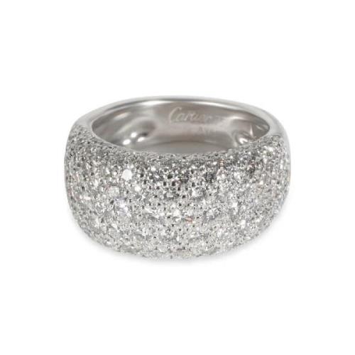 Pre-owned White Gold rings Cartier Vintage , Gray , Dames