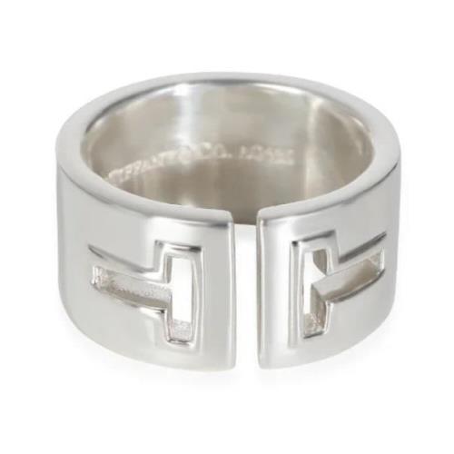 Pre-owned Silver rings Tiffany & Co. Pre-owned , Gray , Dames