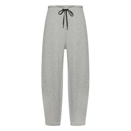 Grijze Melange Dames Sweatpants Deha , Gray , Dames