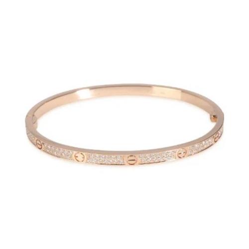 Pre-owned Rose Gold bracelets Cartier Vintage , Yellow , Dames