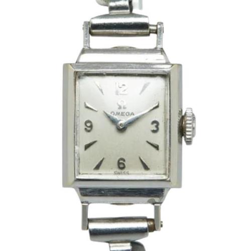 Pre-owned Metal watches Omega Vintage , Gray , Dames