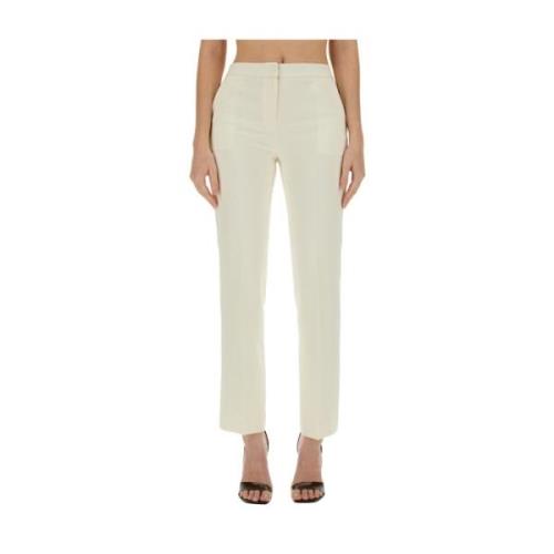 Slim Fit Broek Theory , Beige , Dames