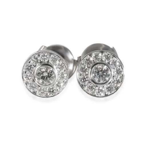 Pre-owned Platinum earrings Tiffany & Co. Pre-owned , Gray , Dames