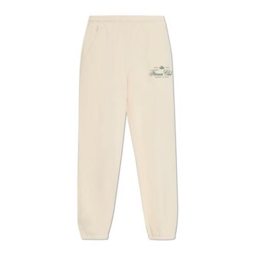 Sweatpants uit de Wall Street collectie Sporty & Rich , Beige , Unisex