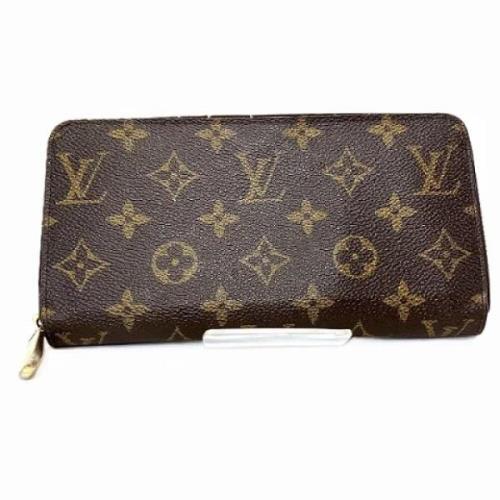 Pre-owned Canvas wallets Louis Vuitton Vintage , Brown , Dames