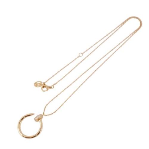 Pre-owned Rose Gold necklaces Cartier Vintage , Yellow , Dames