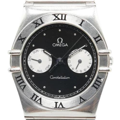 Pre-owned Metal watches Omega Vintage , Black , Heren