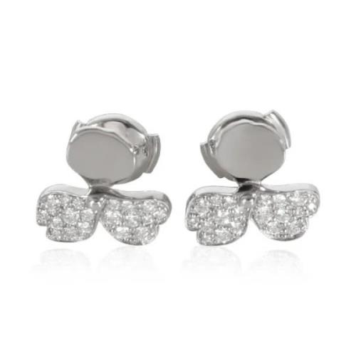 Pre-owned Platinum earrings Tiffany & Co. Pre-owned , White , Dames