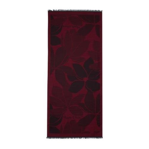 Stijlvolle Foulard Sjaal voor Vrouwen Manila Grace , Red , Dames