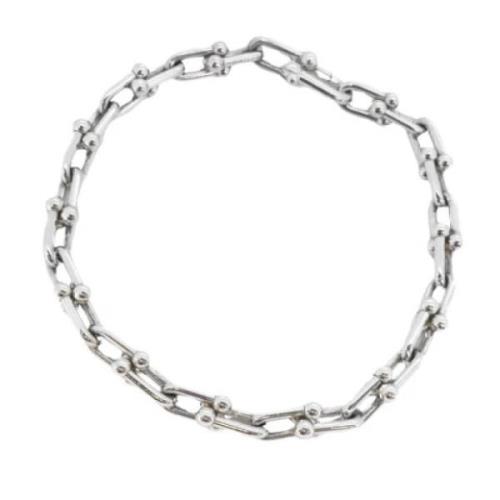 Pre-owned Silver bracelets Tiffany & Co. Pre-owned , Gray , Dames