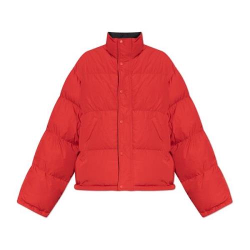 Omkeerbaar gewatteerd jack Balenciaga , Red , Dames