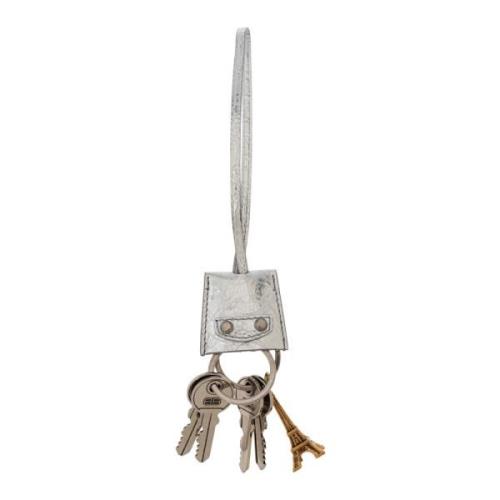 Sleutelhanger met decoratieve sleutels Balenciaga , Gray , Dames