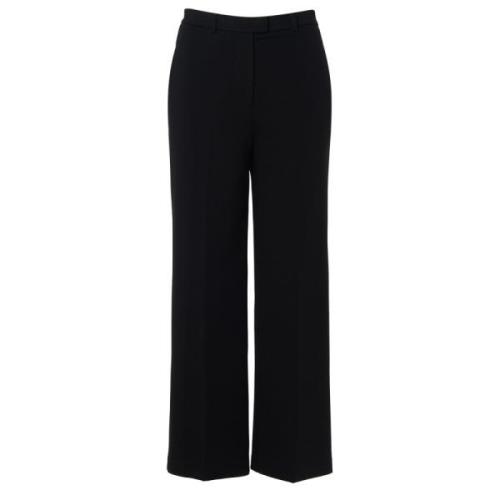 Zwarte Punt Stoffen Broek Pinko , Black , Dames