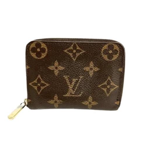 Pre-owned Canvas wallets Louis Vuitton Vintage , Brown , Dames