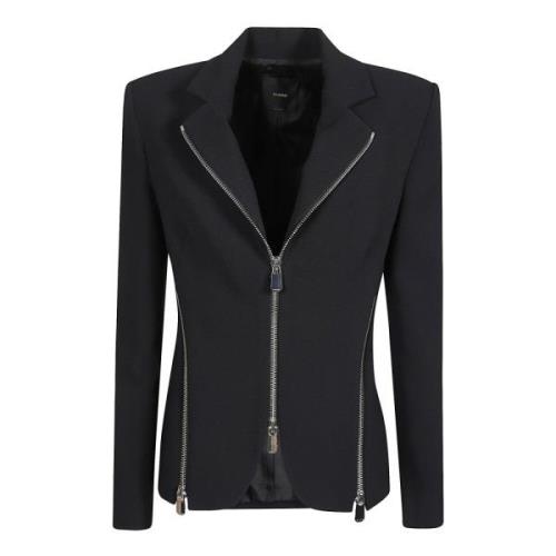 Stijlvolle Teste Jas Pinko , Black , Dames