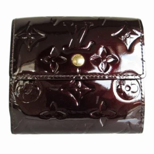 Pre-owned Leather wallets Louis Vuitton Vintage , Brown , Dames