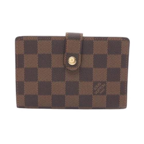 Pre-owned Canvas wallets Louis Vuitton Vintage , Brown , Dames