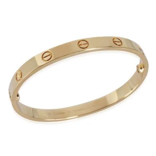 Pre-owned Yellow Gold bracelets Cartier Vintage , Yellow , Dames